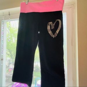 Victoria’s Secret Pink Yoga Capri’s SZ MD